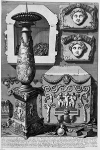 Sarcophagus van Constantina door Giovanni Battista Piranesi